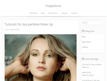 Tablet Screenshot of hoppala.eu